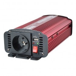 Měnič napětí 12V/230V 600W CZ + USB CARSPA