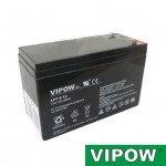 Baterie olověná 12V/ 7.5Ah VIPOW (7,2Ah) bezúdržbový akumulátor