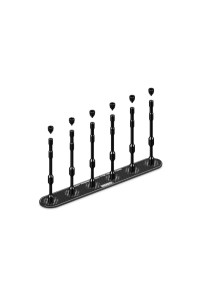 HUDY CARBON TIRE STAND 6x + HARD CASE - 1/12 PAN CAR & 1/12 GT