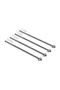 HUDY CARBON TIRE STICK 1/10 ON-ROAD & OFF-ROAD WHEELS WITH 4MM M