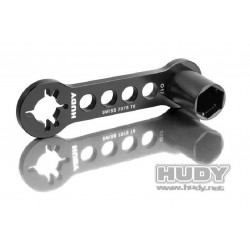 HUDY 1/8 OFF-ROAD FLYWHEEL/WHEEL NUT MULTI-KLÍČ