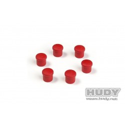 CAP FOR 14MM HANDLE - RED (6)