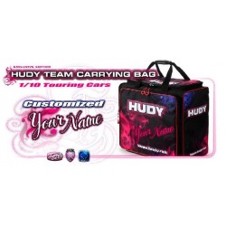 HUDY 1/10 TOURING CARRYING BAG + TOOL BAG - V2 - EXCLUSIVE EDITION - CUSTOM NAME