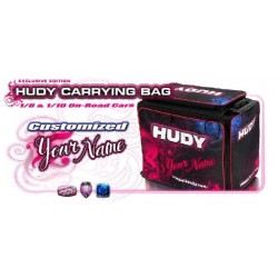 HUDY 1/10  1/8 CARRYING BAG + TOOL BAG - EXCLUSIVE EDITION - CUSTOM NAME