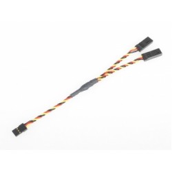 4703 S  Y -kabel JR kroucený silný krátký 150mm (PVC)