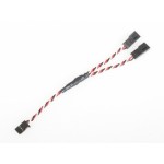 4703 J  Y -kabel Futaba kroucený silný krátký 150mm (PVC)
