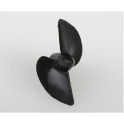 AKCE - Závodní lodní šroub 2 listý, levý, stoupání 40mm, 31,0mm/M4