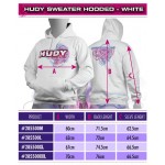 HUDY SWEATER HOODED - WHITE (XL)