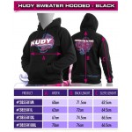 HUDY SWEATER HOODED - BLACK (L)