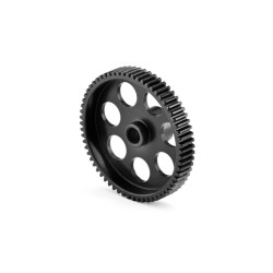 HUDY ALU ULTRA-LIGHT PINION GEAR - HARD COATED -  64T / 64