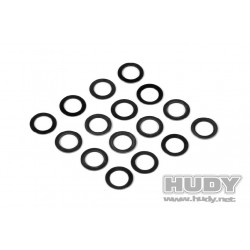 HUDY CONICAL CLUTCH WASHER SPRING SET (8x 0.4mm + 8x 0.6mm)
