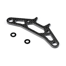 X4 CARBON UPPER HOLDER FOR BUMPER FOR UNI BULKHEADS