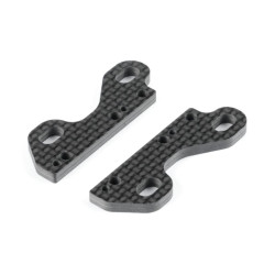 X4 UNIVERSAL CARBON UPPER CLAMP FOR UNI BULKHEADS (2) X4 UNIVERSAL CARBON UPPER CLAMP FOR UNI BULKHEADS (2)