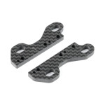 X4 UNIVERSAL CARBON UPPER CLAMP -1MM FOR UNI BULKHEADS (2) X4 UNIVERSAL CARBON UPPER CLAMP -1MM FOR UNI BULKHEADS (2)