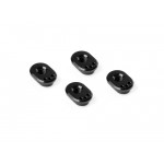 X4 ALU CASTER BUSHING FRONT 5° / REAR 2.5° - 3 DOTS (4)