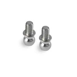 ANTI-ROLL BAR STEEL BALL END 3.8MM WITH 2.5x4MM THREAD (2) ANTI-ROLL BAR STEEL BALL END 3.8MM WITH 2.5x4MM THREAD (2)