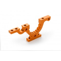 T4F ALU LOWER ADJUSTMENT BULKHEAD - FRONT LEFT - ORANGE