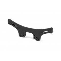 T2 SHOCK TOWER REAR 3.5MM GRAPHITE - ULTRA STRONG