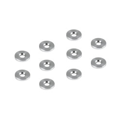 ALU SHIM 3x9x1.0MM - DEEPER COUNTERSUNK (10) ALU SHIM 3x9x1.0MM - DEEPER COUNTERSUNK (10)