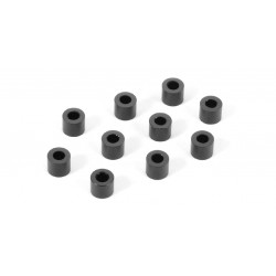 ALU SHIM 3x6x5.0MM - BLACK (10)