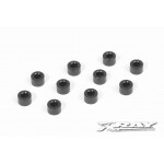 ALU SHIM 3x6x4.0MM - BLACK (10)