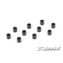 ALU SHIM 3x6x6.0MM - BLACK (10)