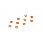 ALU SHIM 3x7x1.0MM - ORANGE (10)