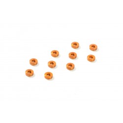 ALU SHIM 3x7x2.0MM - ORANGE (10)