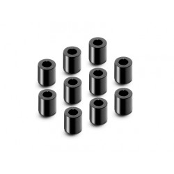 ALU SHIM 3x6x7.0MM - BLACK (10)