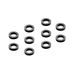 ALU SHIM 3x5x1.0MM - BLACK (10)