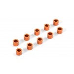 ALU SHIM 3x5x4.0MM - ORANGE (10)