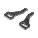 X4 CARBON FRONT STEERING PLATE (L+R) X4 CARBON FRONT STEERING PLATE (L+R)