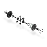 X4 BB GEAR DIFFERENTIAL FOR UNI BULKHEADS - SET X4 BB GEAR DIFFERENTIAL FOR UNI BULKHEADS - SET