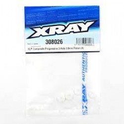 XLP PROGRESSIVE 2-HOLE 0.8MM DELRIN PISTON (4)