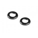 XLP ALU SHOCK CAP-NUT - BLACK (2)