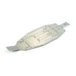XB2 ALU CHASSIS - 2.5MM - MID-SIZE - REAR WIDE - SWISS 7075 T6 XB2 ALU CHASSIS - 2.5MM - MID-SIZE - REAR WIDE - SWISS 7075 T6