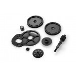 SHORT 2-PAD SLIPPER CLUTCH SET - SHOCKS IN FRONT