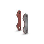 GLUED BRAKE PAD SET - RED (2) GLUED BRAKE PAD SET - RED (2)