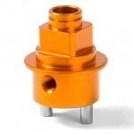 BRAKE DISK ADAPTER - ALU 7075 T6 - ORANGE