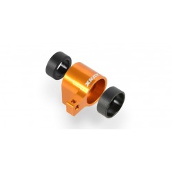 ALU FRONT MIDDLE SHAFT HOLDER - ORANGE - SET