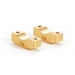 BRASS STEERING BLOCK WEIGHT 15G (2)