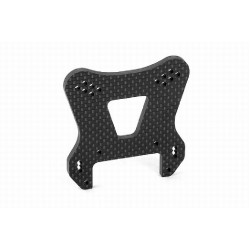 XB808 GRAPHITE FRONT SHOCK TOWER - CNC MACHINED 4 MM  