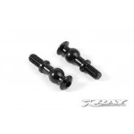 XB808 BALL STUD 6.8MM WITH BACKSTOP L=8MM - M4 (2)