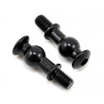 BALL STUD 6.8MM WITH BACKSTOP L=8MM - M4x6 (2)