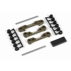 XB808 Alu Rear Lower Susp. Holders Set