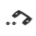 XT8 GRAPHITE CENTER DIFF MOUNTING PLATE