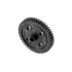 COMPOSITE CENTER DIFF SPUR GEAR WITH MOULDED-IN STEEL BUSHING 46