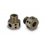 ALU WHEEL AXLE OFFSET +5MM - HARD COATED (2) - LIGHTWEIGHT