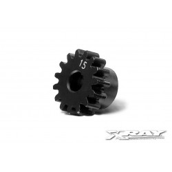 XRAY 15T PINION GEAR - MOD1 - 5mm hřídel