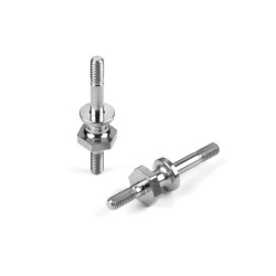 XRAY TITANIUM M3/M3 UPPER SHOCK MOUNT STAND OFF WITH HEX (2) XRAY TITANIUM M3/M3 UPPER SHOCK MOUNT STAND OFF WITH HEX (2)